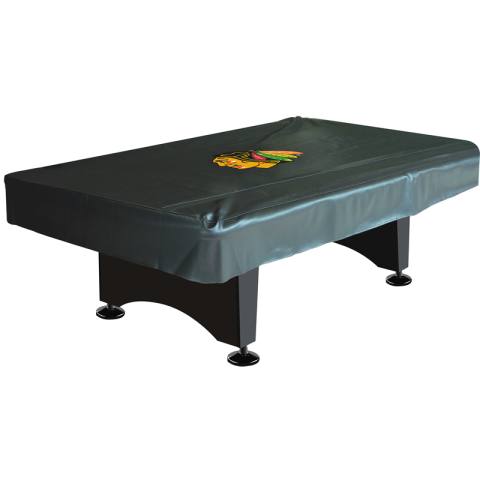 Chicago Blackhawks Pool Table Cover